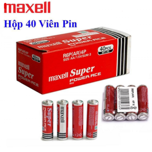 Pin Maxell AA R6P ( AR ) 4P – Vỉ 4 Viên